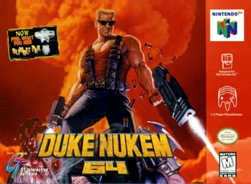 Duke Nukem 64 (USA) box cover front